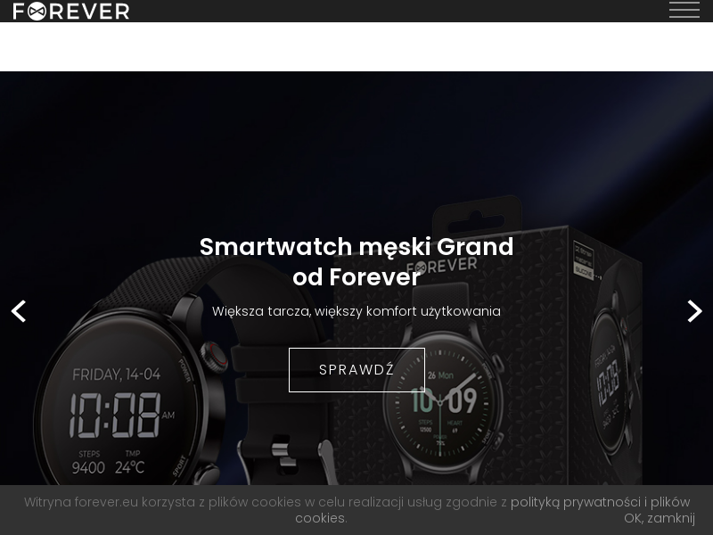 FOREVER.EU - Akcesoria GSM, smartwatche, urządzenia lifestyle